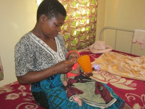 Feeding in Miriam House